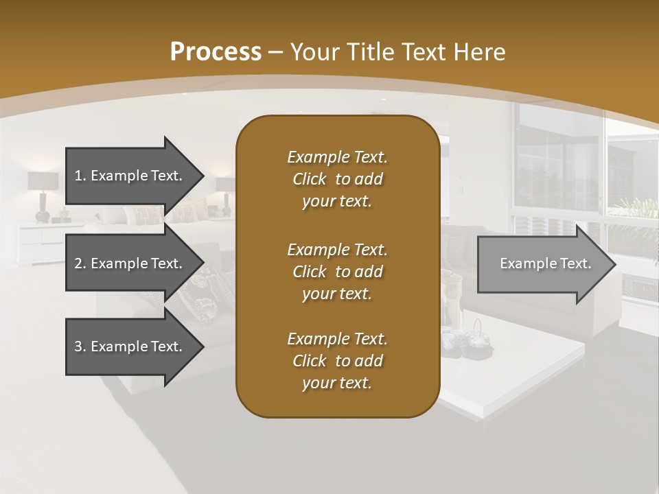Decor White Red PowerPoint Template