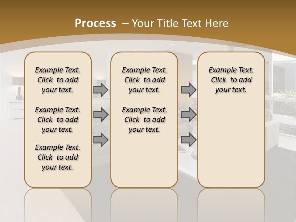 Decor White Red PowerPoint Template