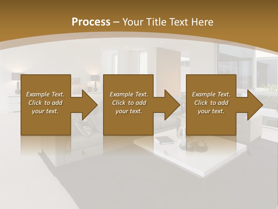 Decor White Red PowerPoint Template