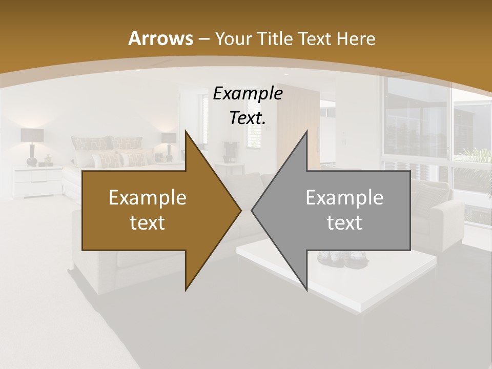 Decor White Red PowerPoint Template