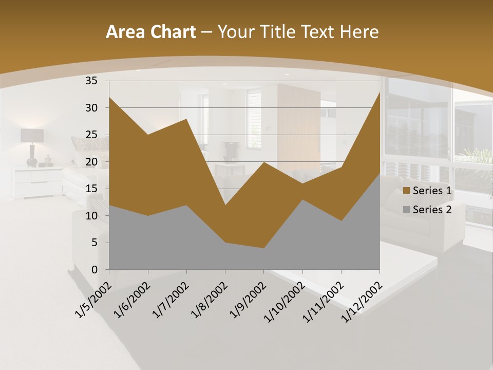 Decor White Red PowerPoint Template