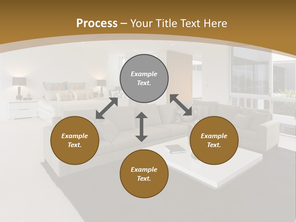 Decor White Red PowerPoint Template