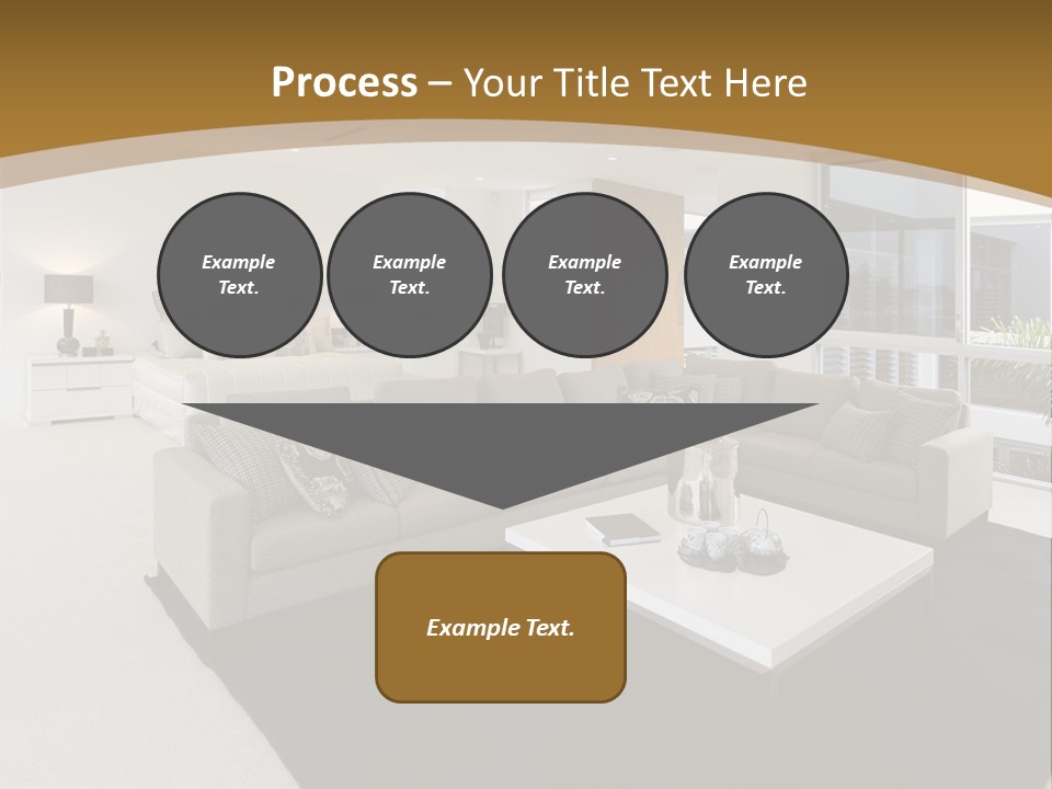 Decor White Red PowerPoint Template