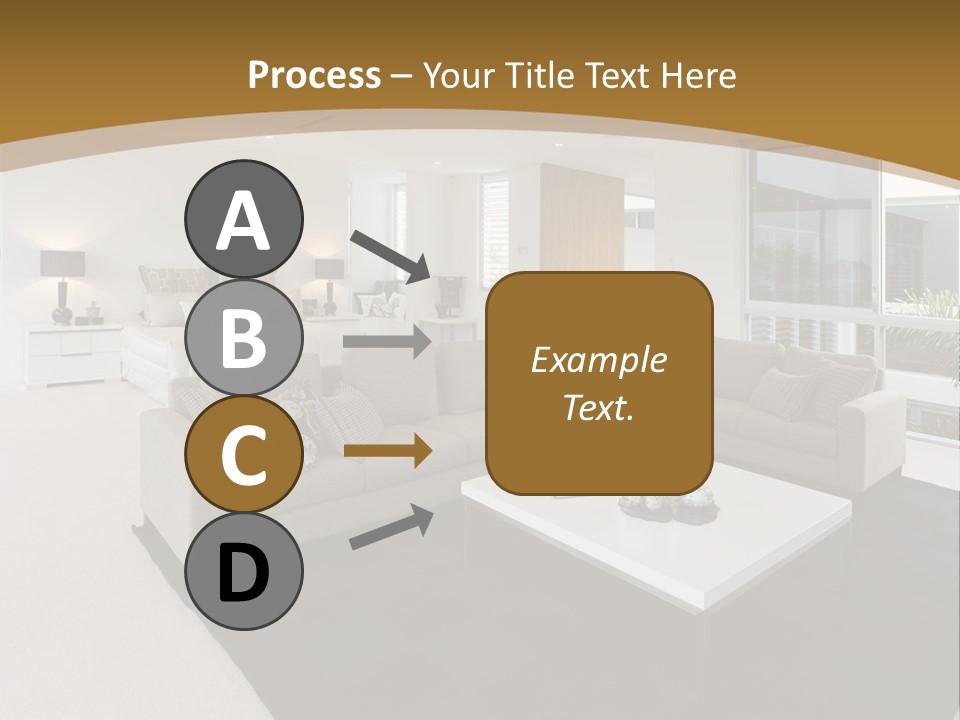 Decor White Red PowerPoint Template
