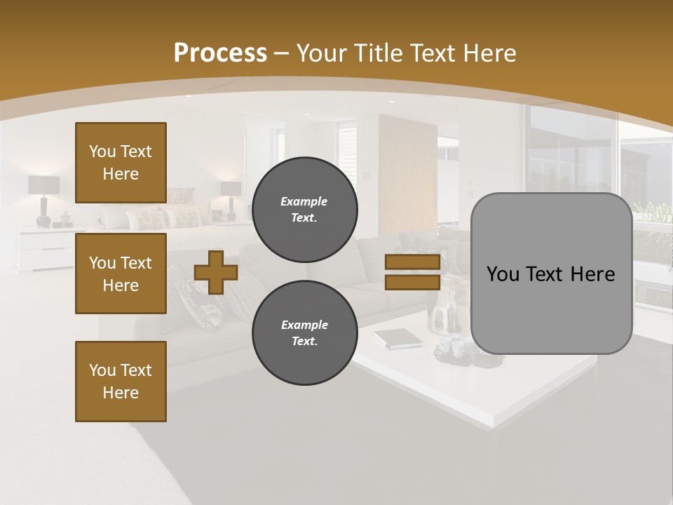 Decor White Red PowerPoint Template