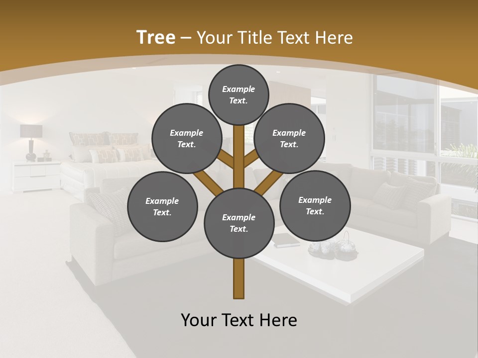 Decor White Red PowerPoint Template