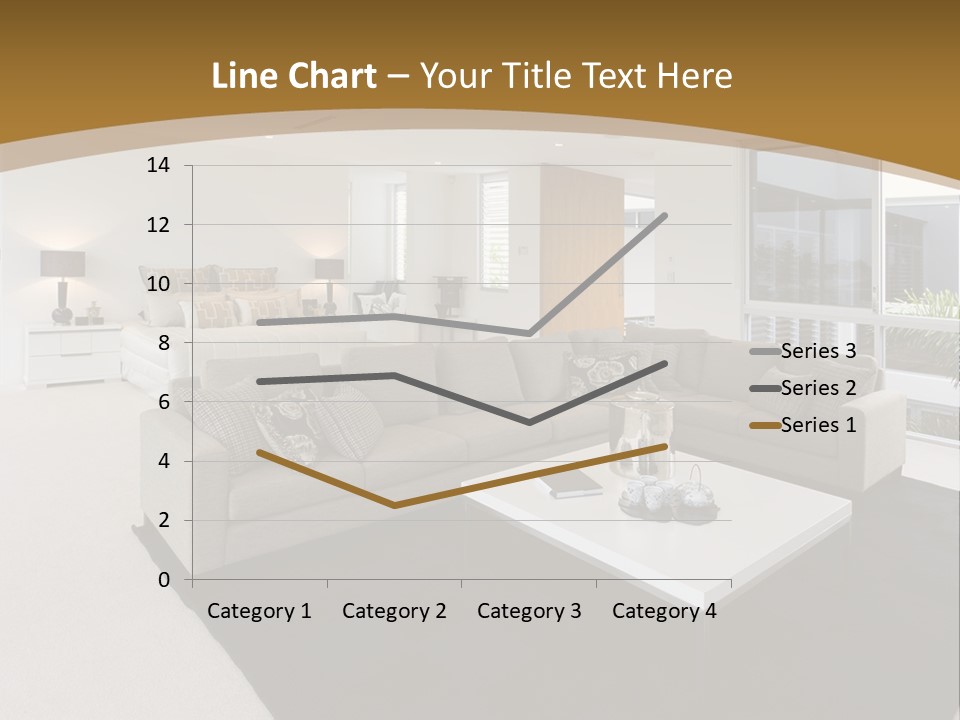 Decor White Red PowerPoint Template