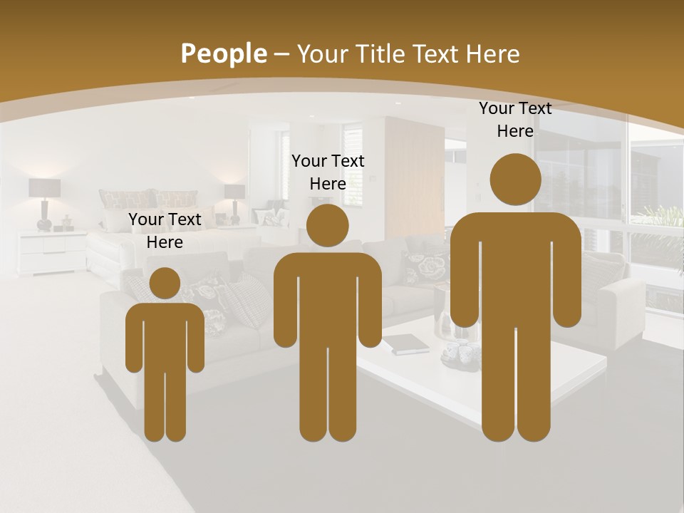 Decor White Red PowerPoint Template