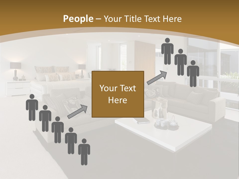 Decor White Red PowerPoint Template