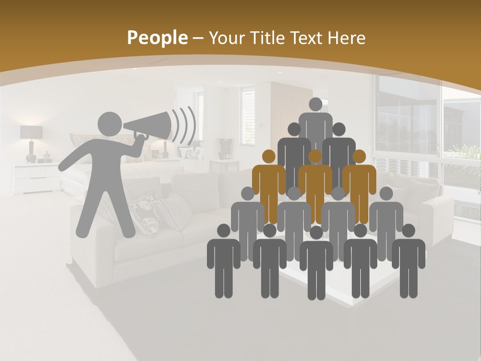 Decor White Red PowerPoint Template