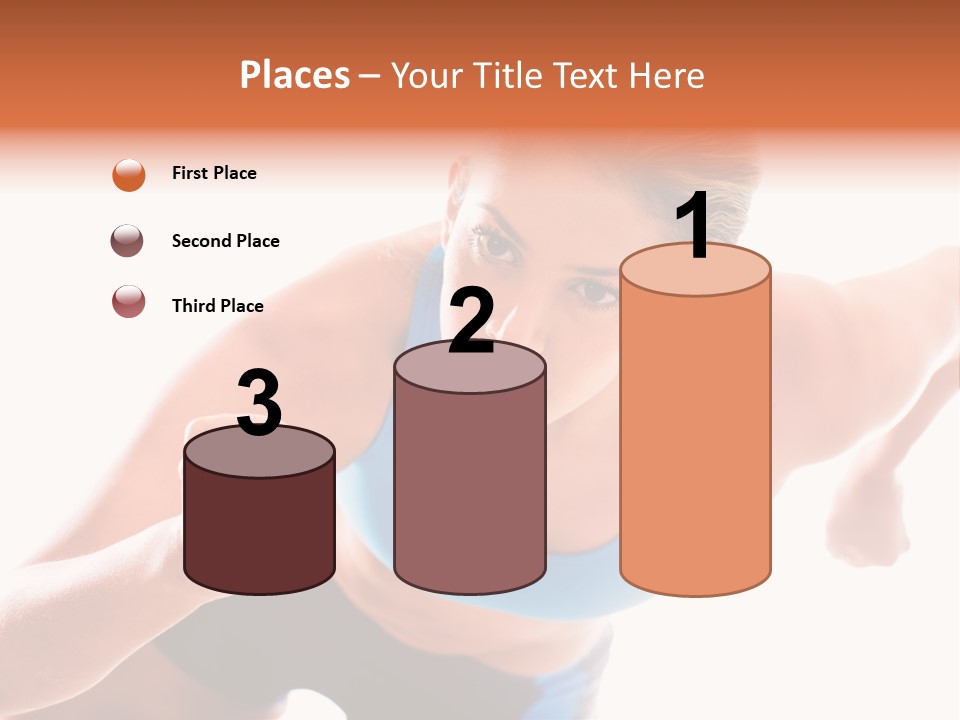 Sportive Weight Skater PowerPoint Template