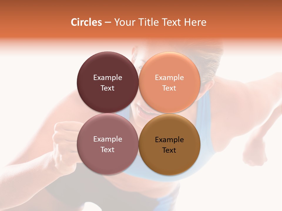 Sportive Weight Skater PowerPoint Template