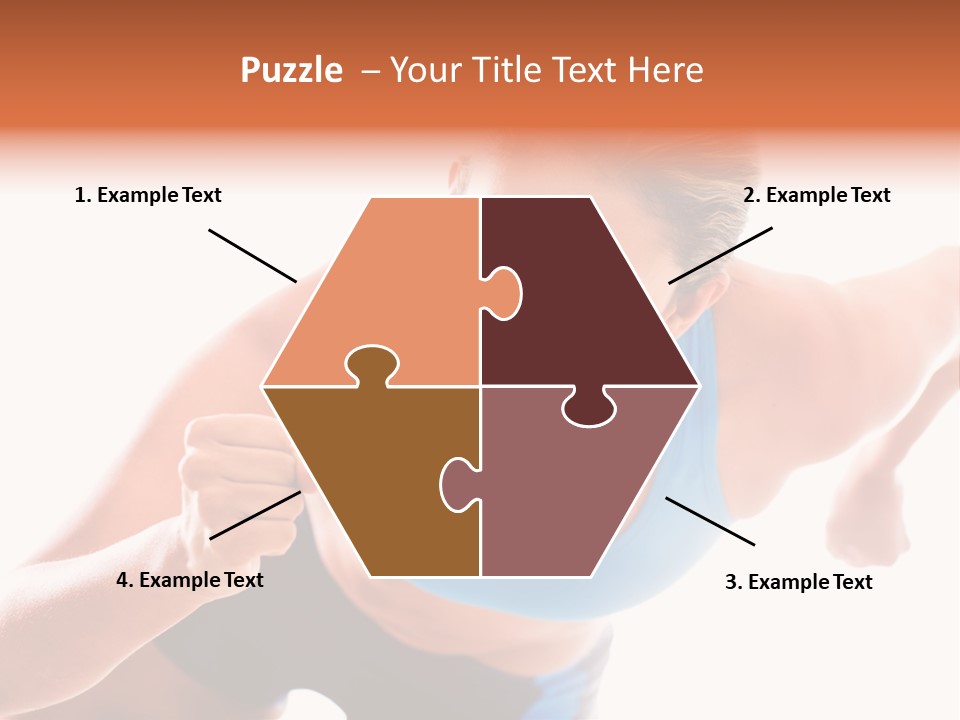 Sportive Weight Skater PowerPoint Template