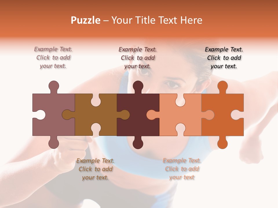 Sportive Weight Skater PowerPoint Template