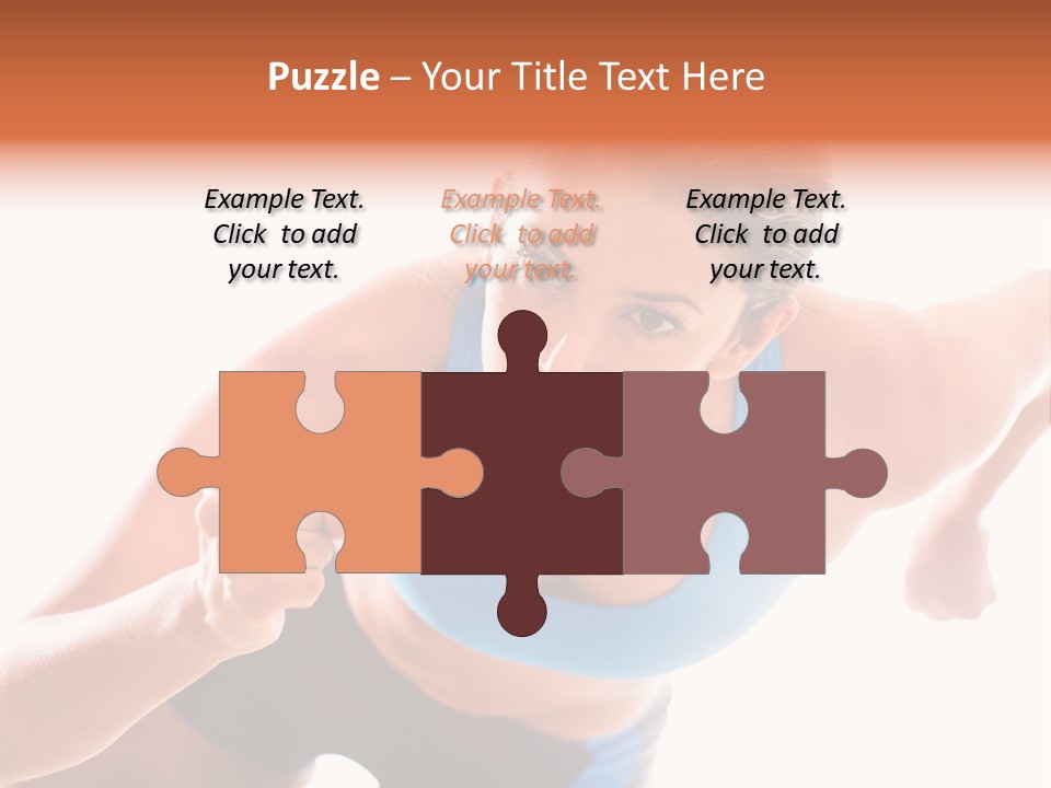 Sportive Weight Skater PowerPoint Template