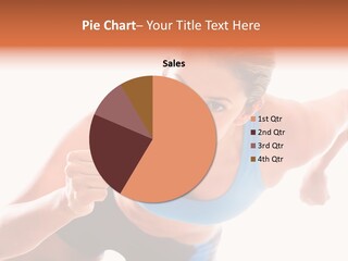 Sportive Weight Skater PowerPoint Template