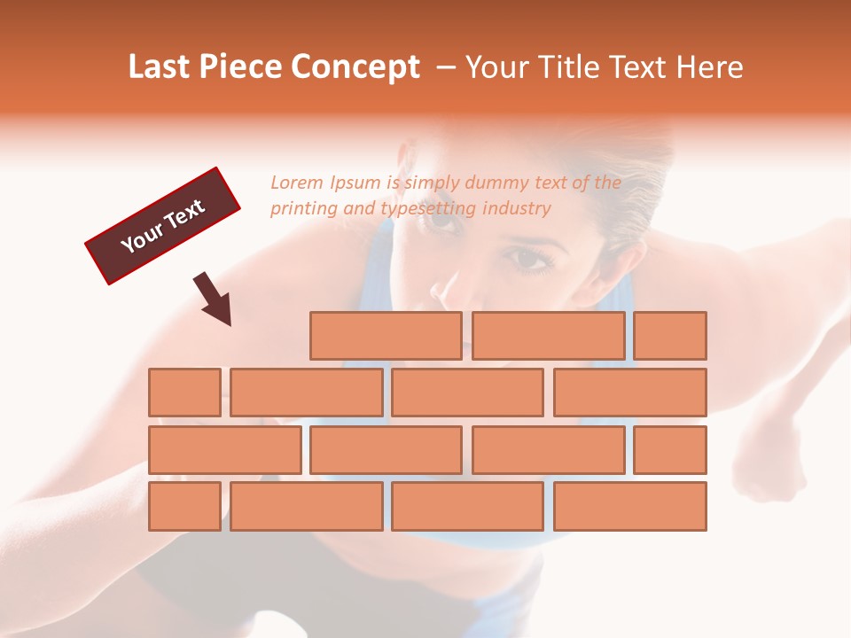 Sportive Weight Skater PowerPoint Template