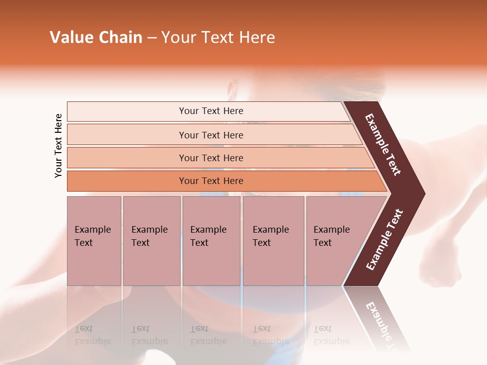 Sportive Weight Skater PowerPoint Template