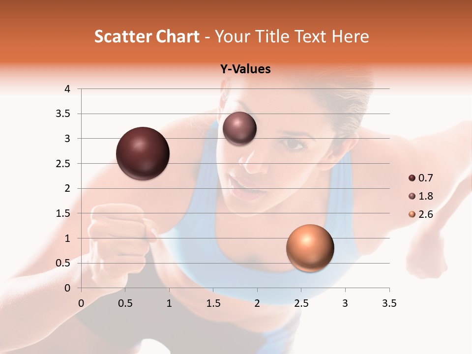 Sportive Weight Skater PowerPoint Template
