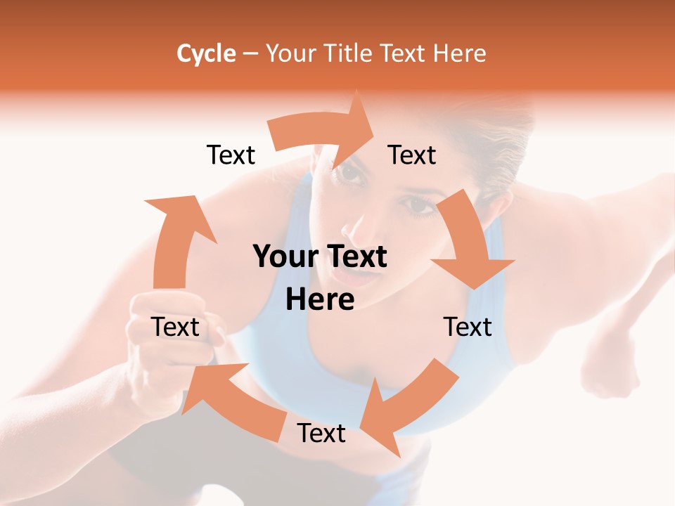 Sportive Weight Skater PowerPoint Template