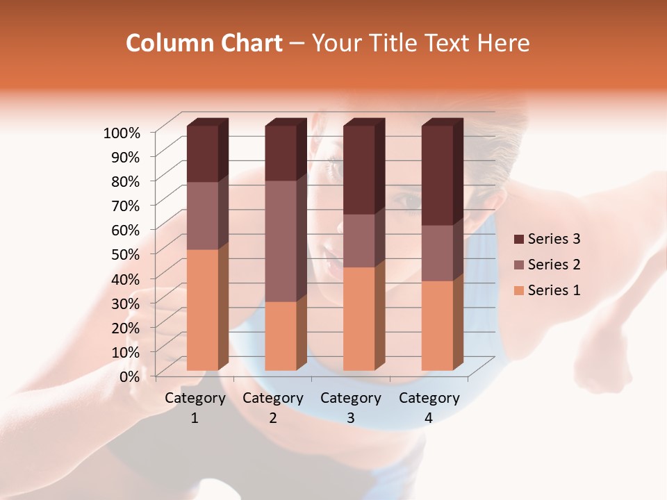 Sportive Weight Skater PowerPoint Template