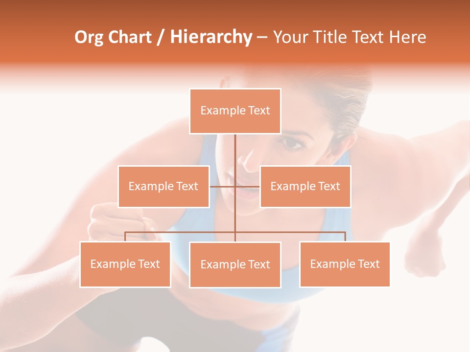 Sportive Weight Skater PowerPoint Template