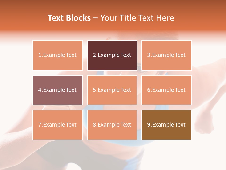 Sportive Weight Skater PowerPoint Template