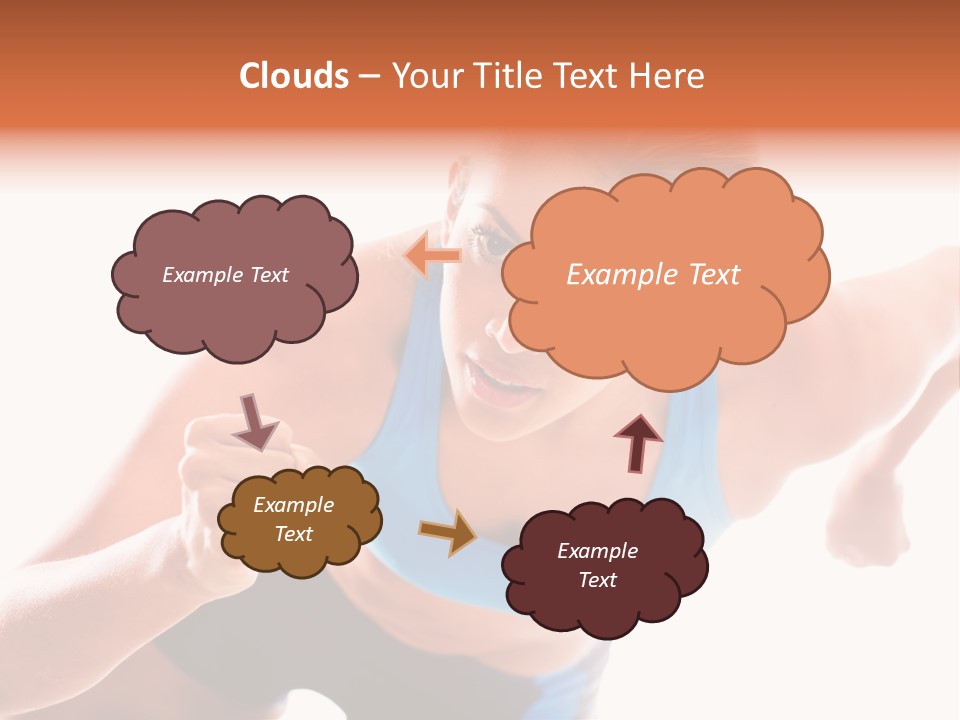 Sportive Weight Skater PowerPoint Template