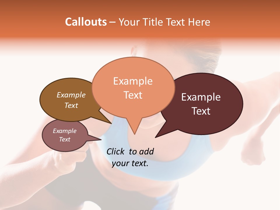 Sportive Weight Skater PowerPoint Template