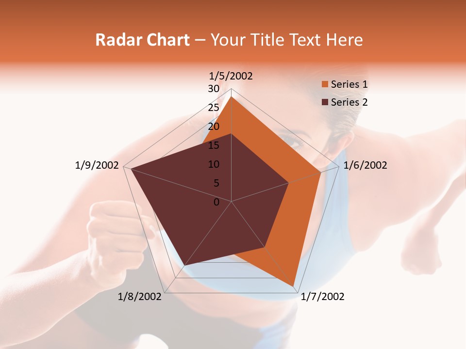 Sportive Weight Skater PowerPoint Template