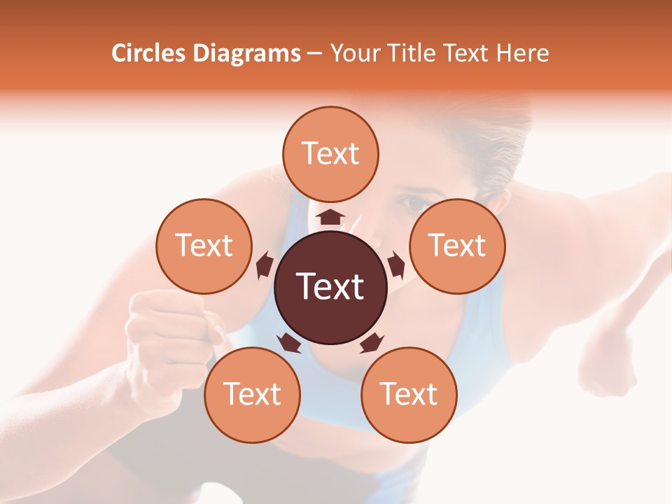 Sportive Weight Skater PowerPoint Template