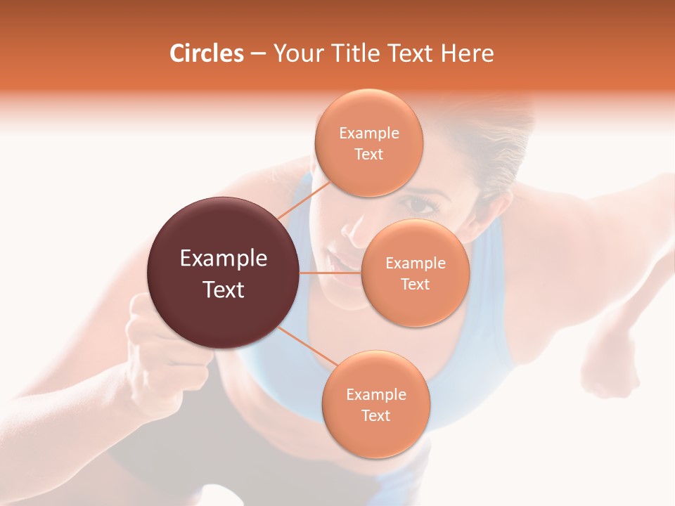 Sportive Weight Skater PowerPoint Template