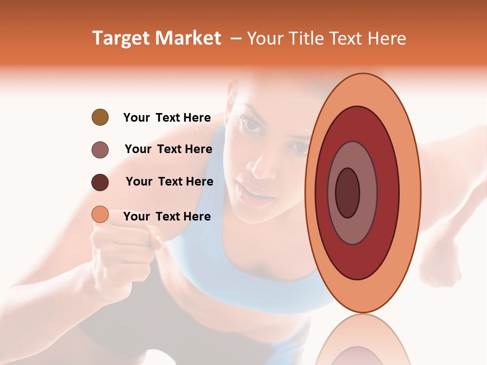 Sportive Weight Skater PowerPoint Template