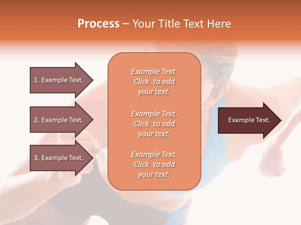 Sportive Weight Skater PowerPoint Template