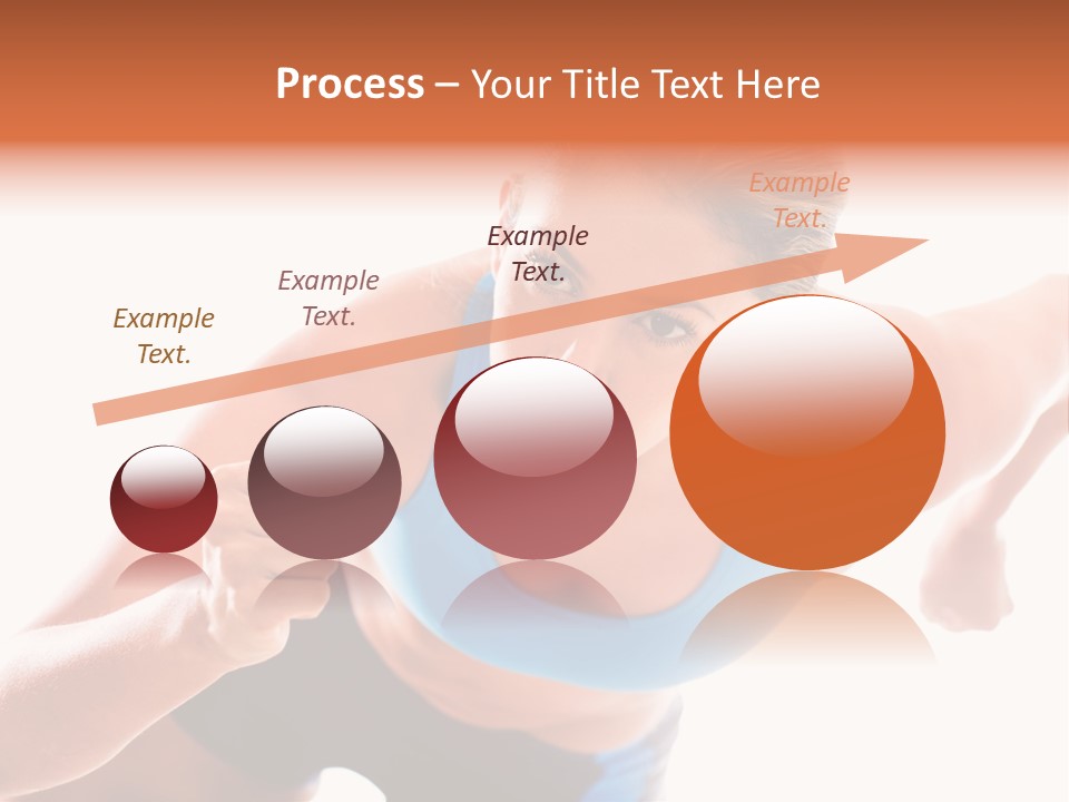 Sportive Weight Skater PowerPoint Template