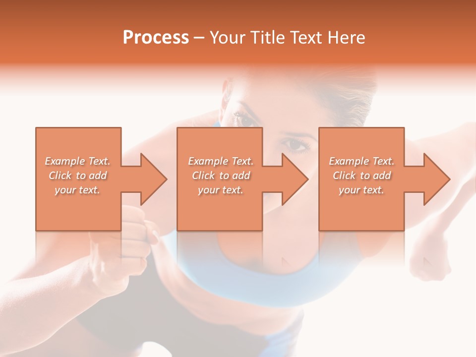 Sportive Weight Skater PowerPoint Template