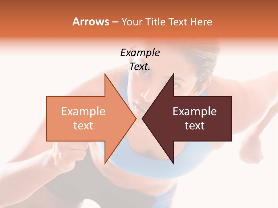 Sportive Weight Skater PowerPoint Template