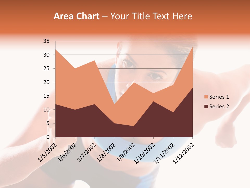 Sportive Weight Skater PowerPoint Template