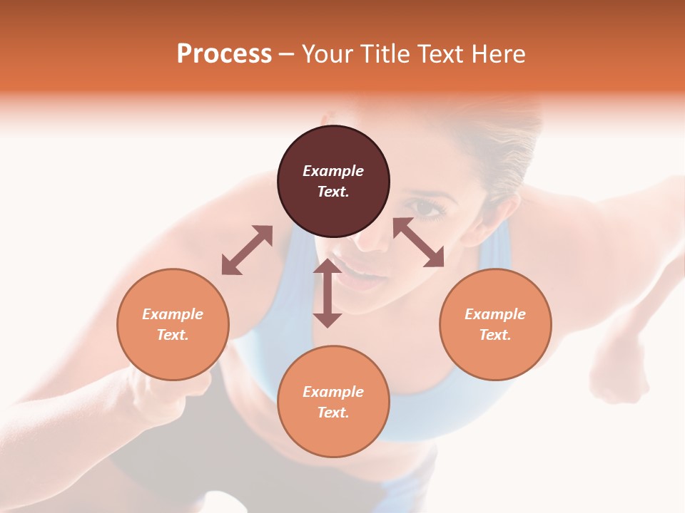 Sportive Weight Skater PowerPoint Template