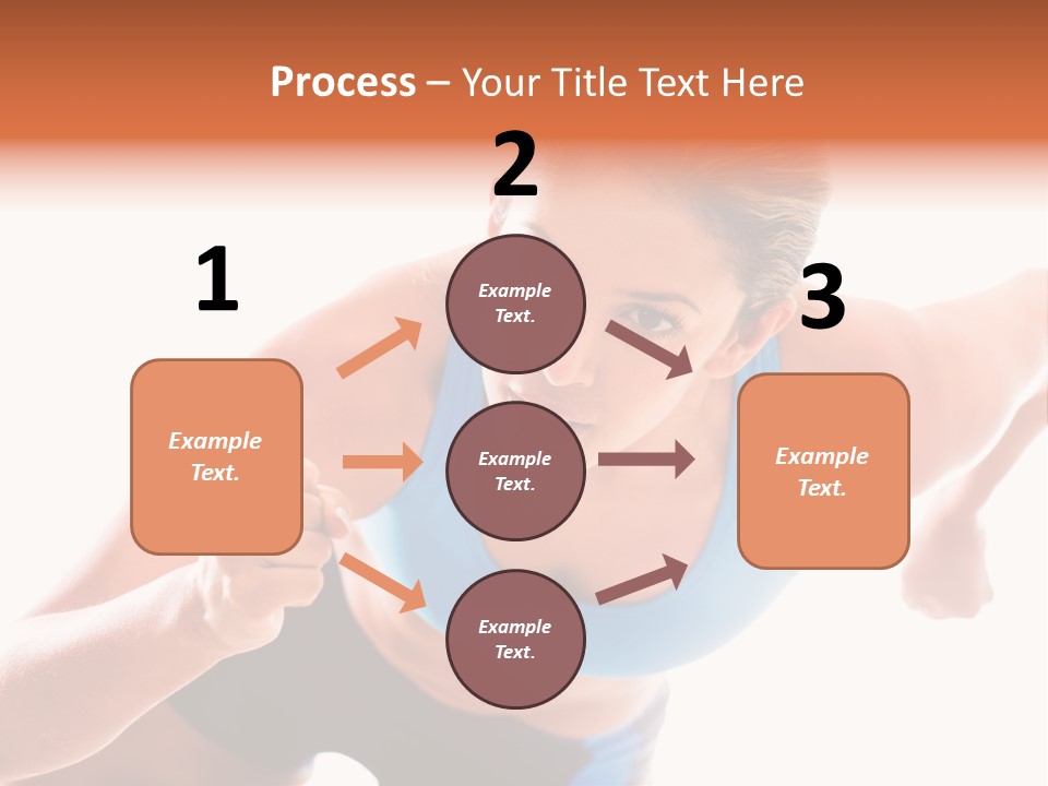 Sportive Weight Skater PowerPoint Template