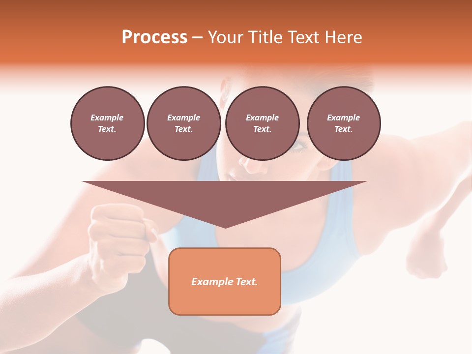 Sportive Weight Skater PowerPoint Template