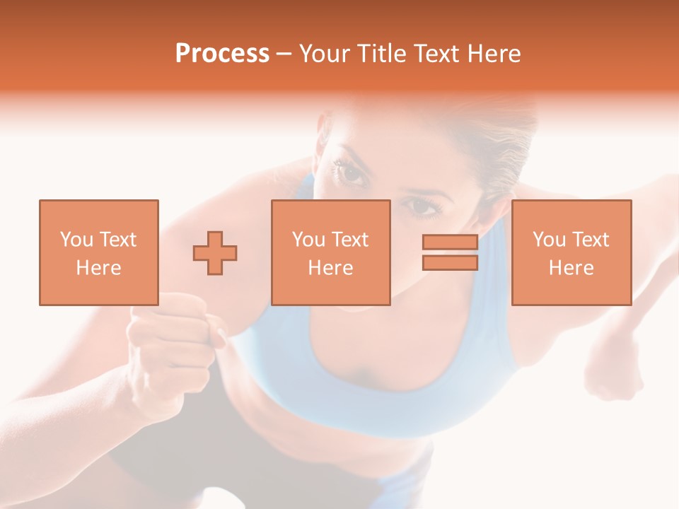 Sportive Weight Skater PowerPoint Template