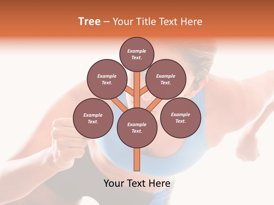 Sportive Weight Skater PowerPoint Template