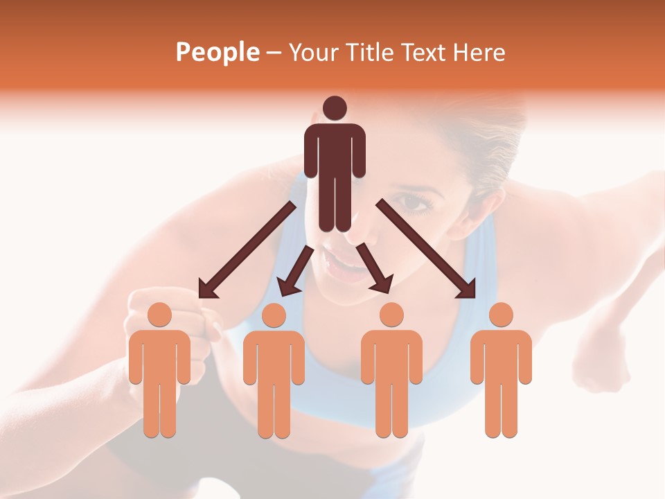 Sportive Weight Skater PowerPoint Template