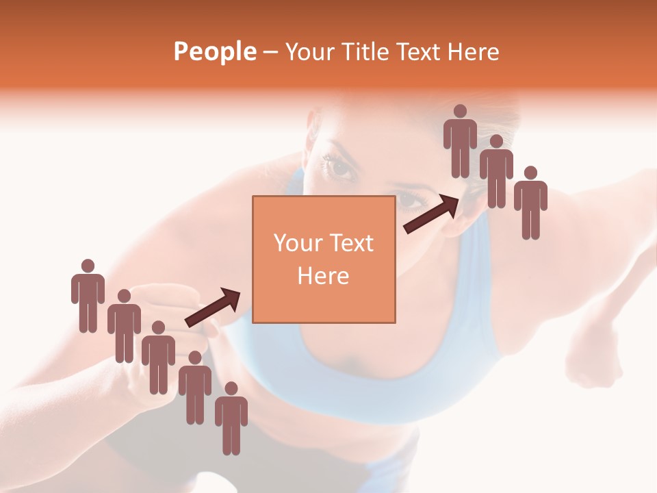 Sportive Weight Skater PowerPoint Template