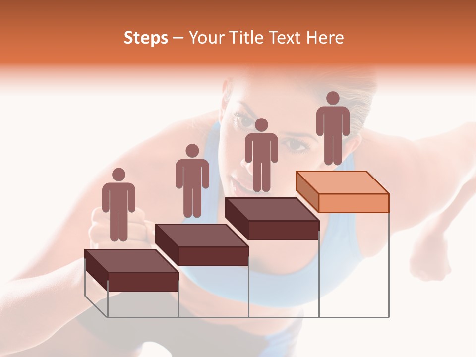 Sportive Weight Skater PowerPoint Template