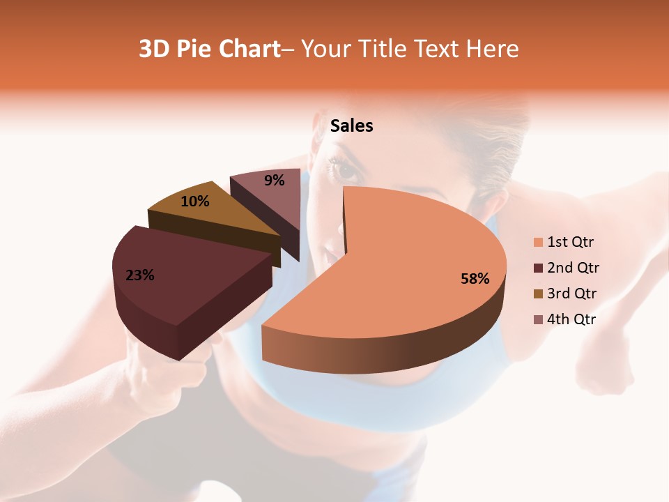 Sportive Weight Skater PowerPoint Template