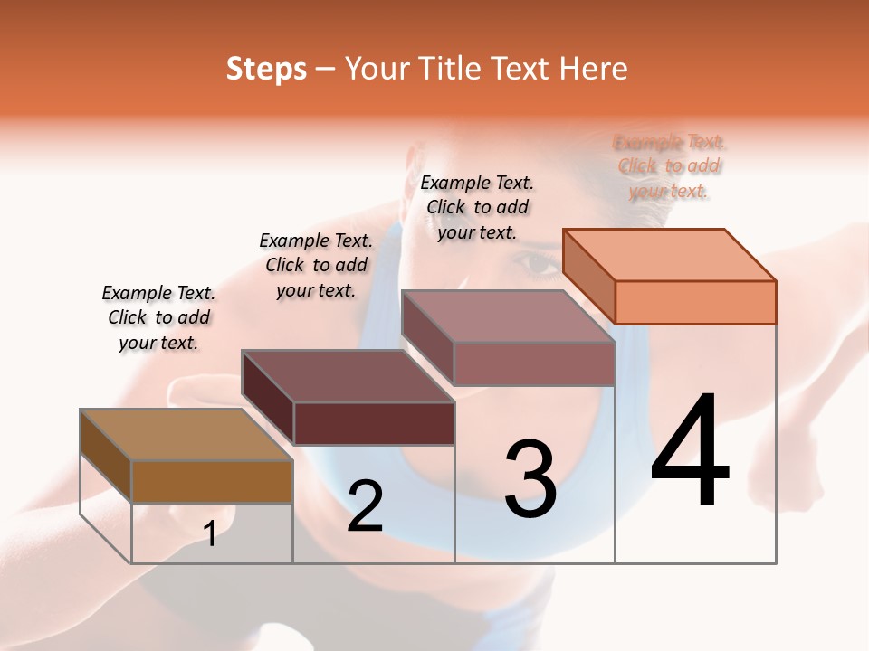 Sportive Weight Skater PowerPoint Template