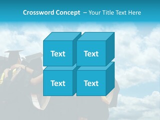 Back Grad Cloud PowerPoint Template