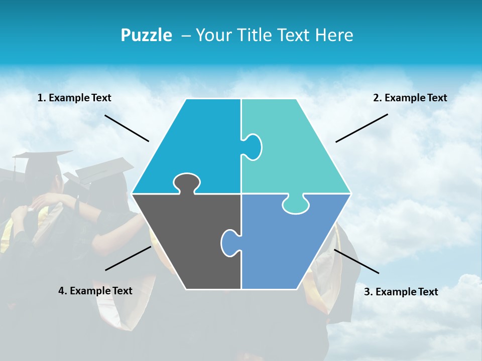 Back Grad Cloud PowerPoint Template